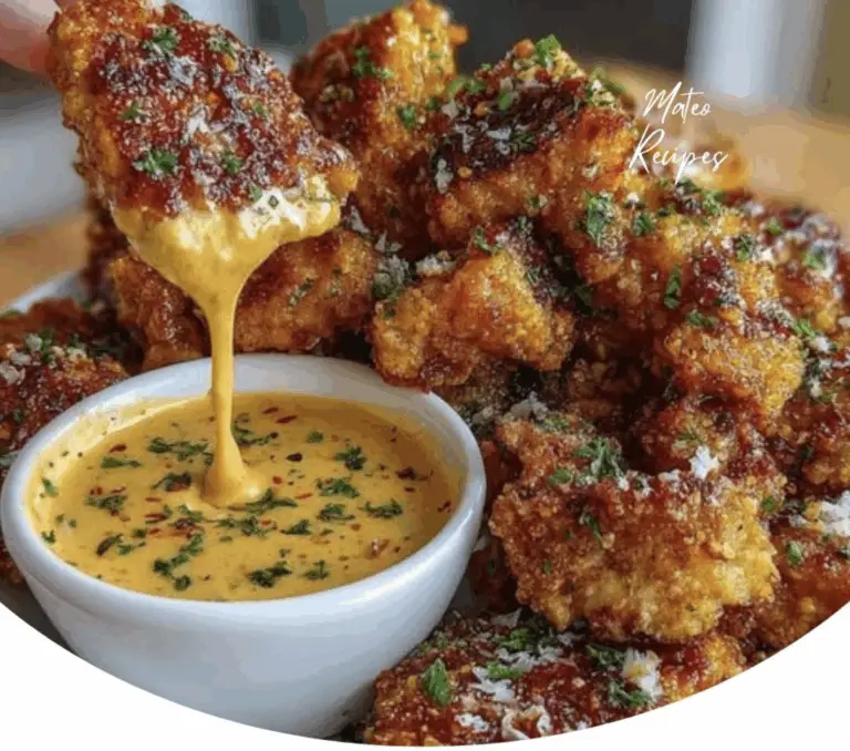 Cowboy Butter Chicken Bites with Cajun Creamy Dipping Sauce
