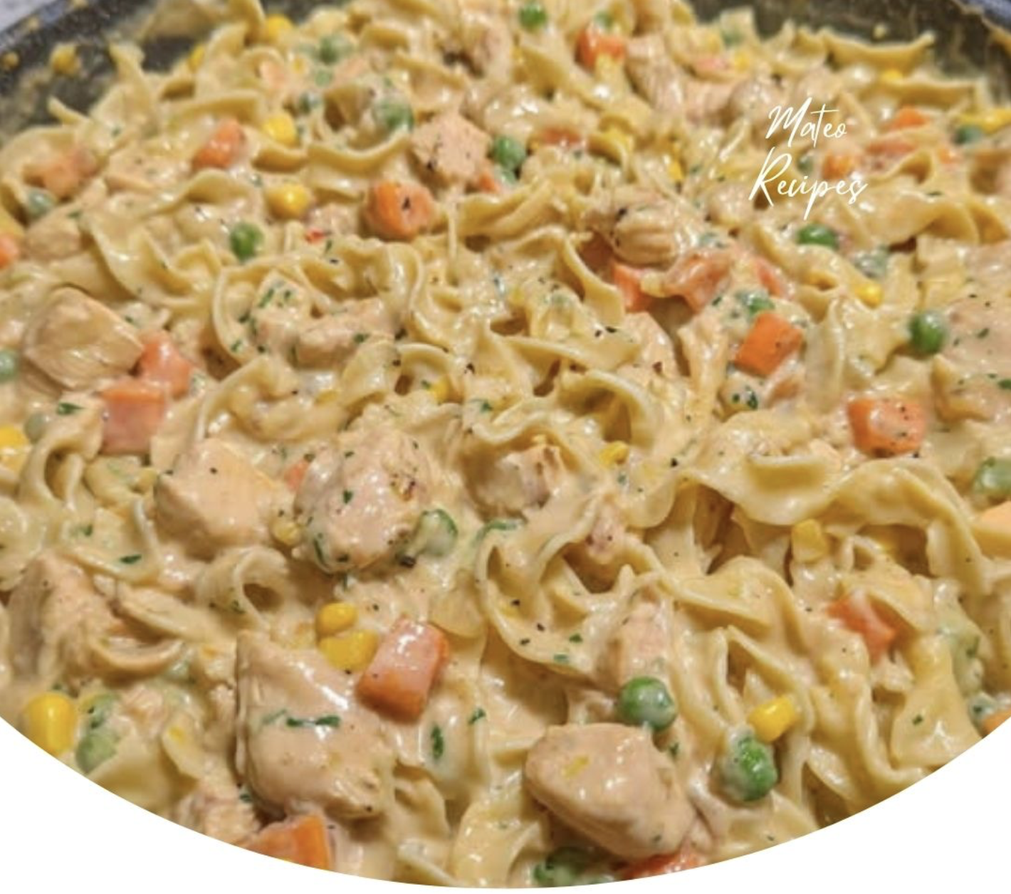 Chicken Pot Pie Pasta