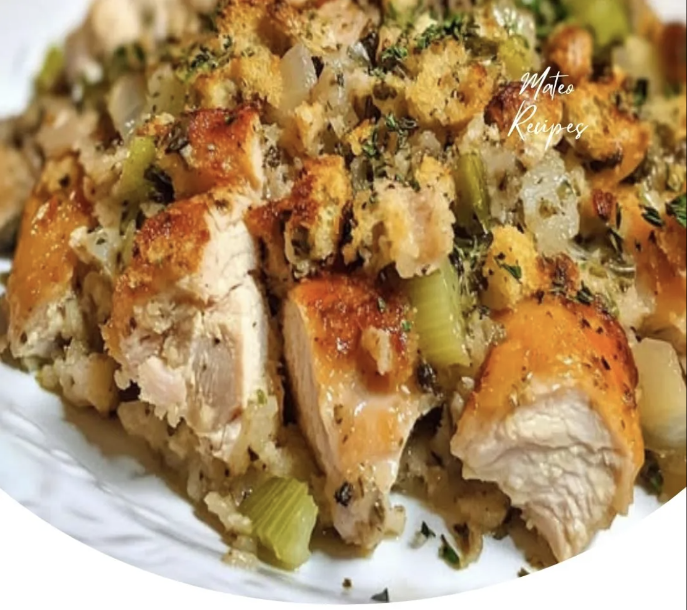 Crockpot Chicken and Stuffing