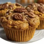 Flourless Pumpkin Cottage Muffins with Cottage Cheese