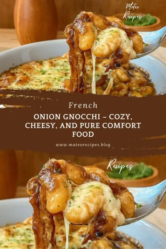 French Onion Gnocchi recipe