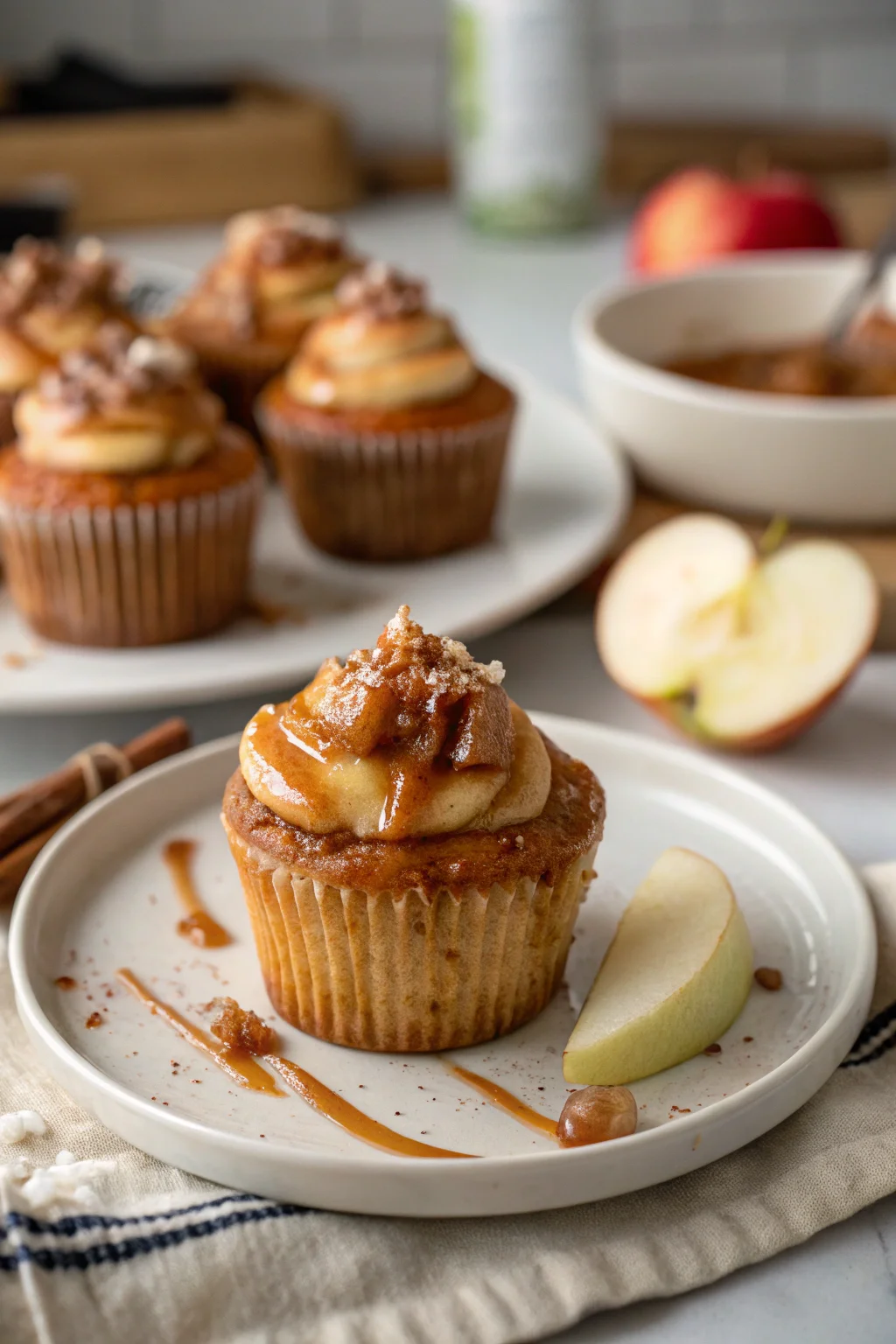 Caramel Apple Cupcakes Recipe
