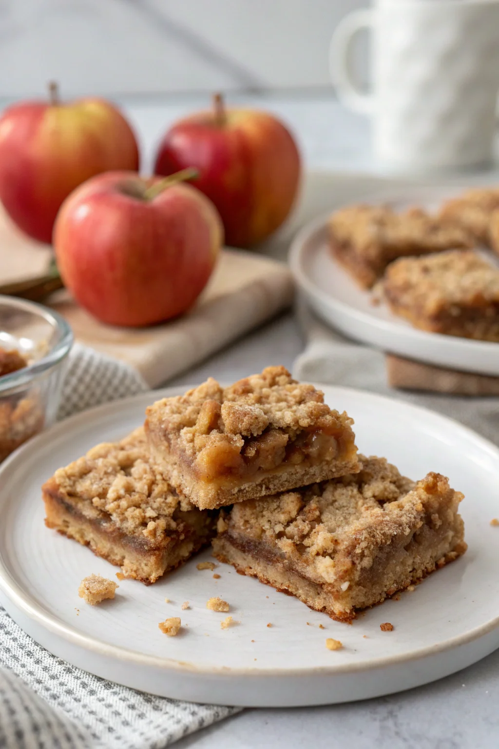 Easy Apple Crisp Bars