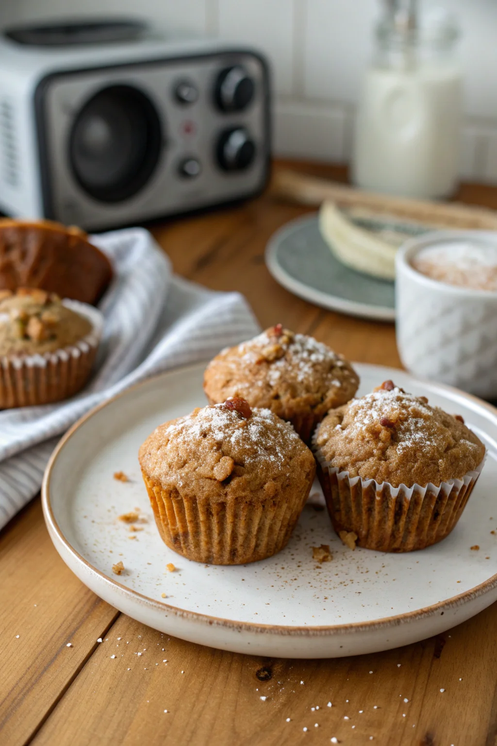 Carrot and Banana Muffins