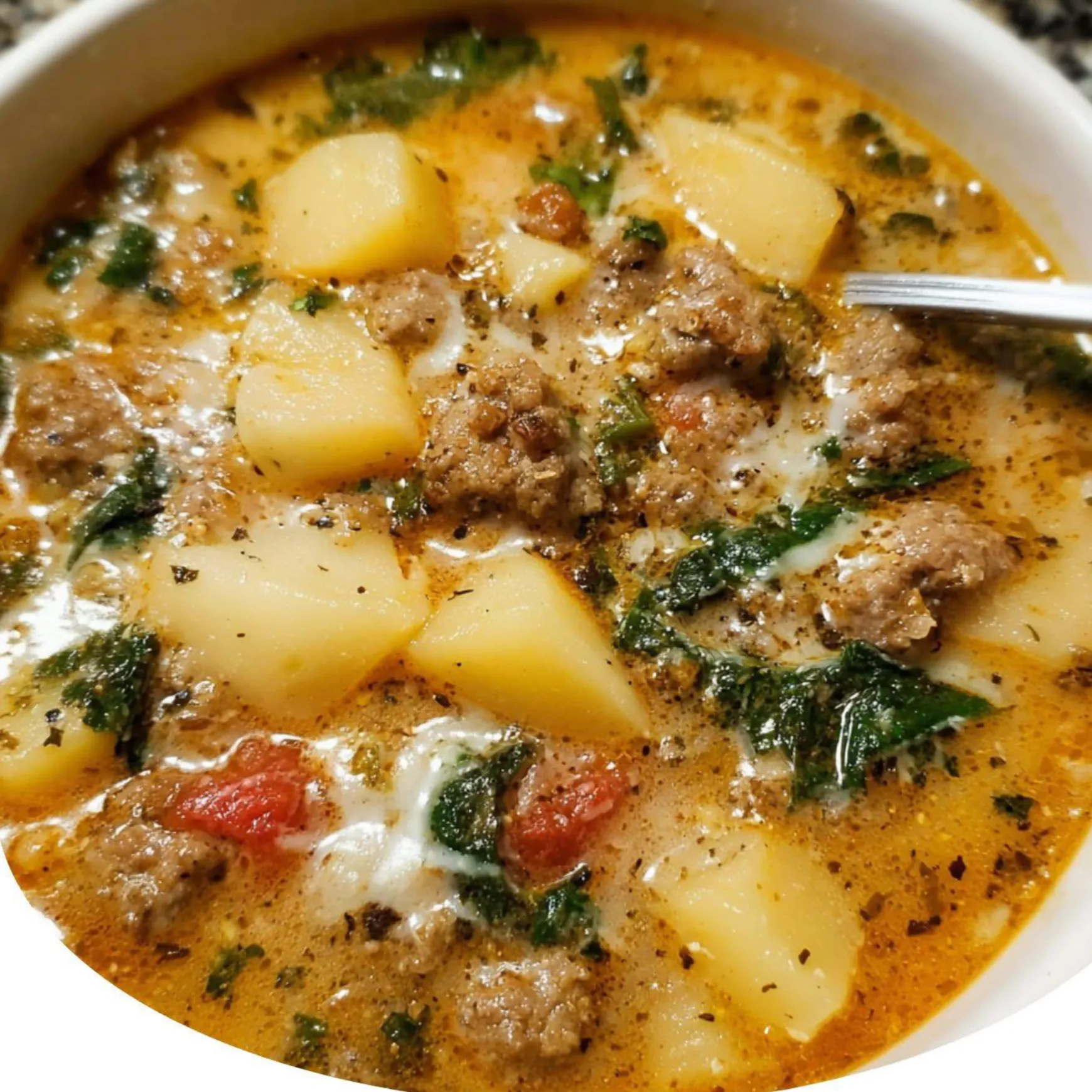 Cozy Italian Sausage & Potato Soup