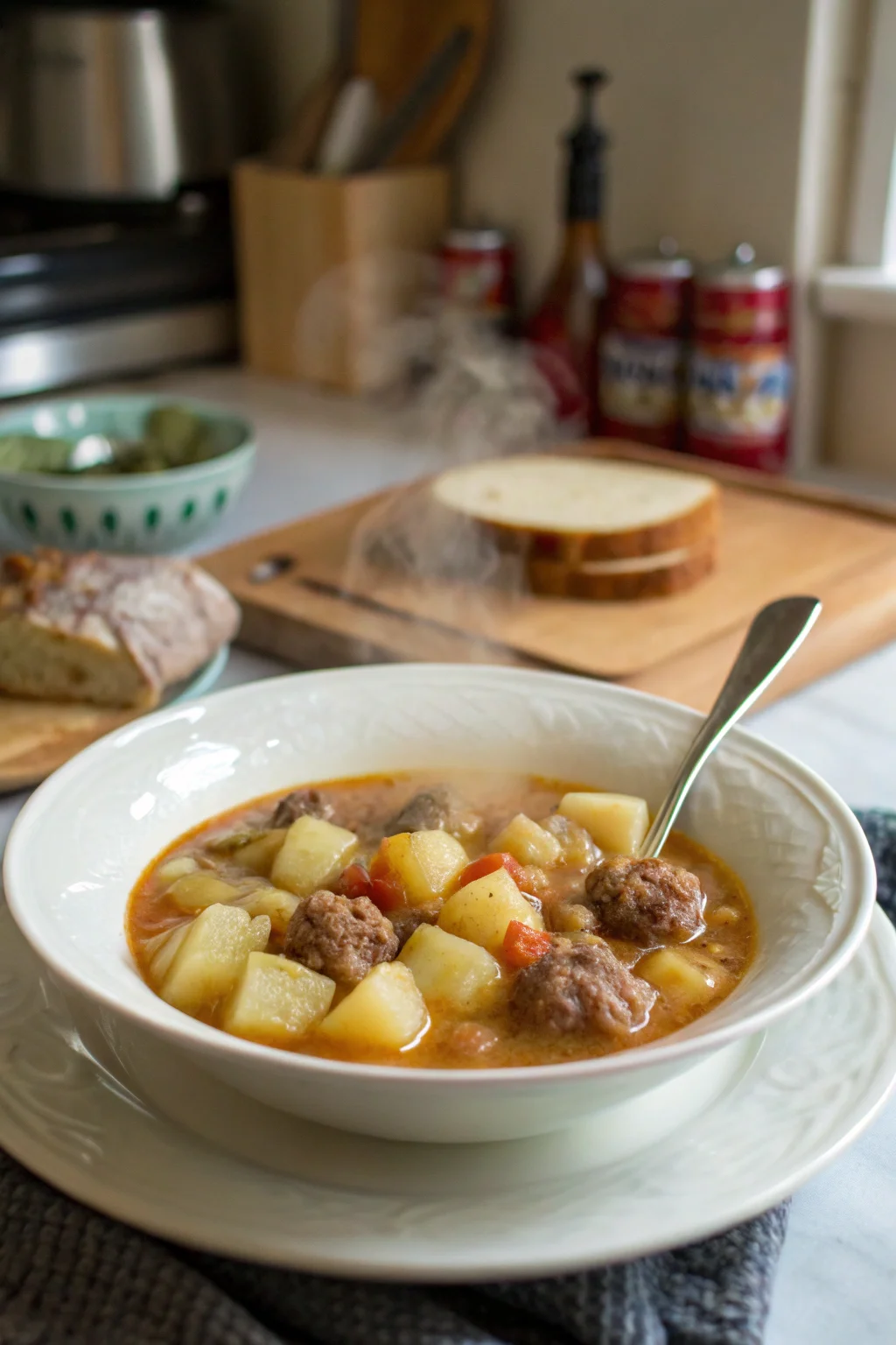 Cozy Italian Sausage & Potato Soup