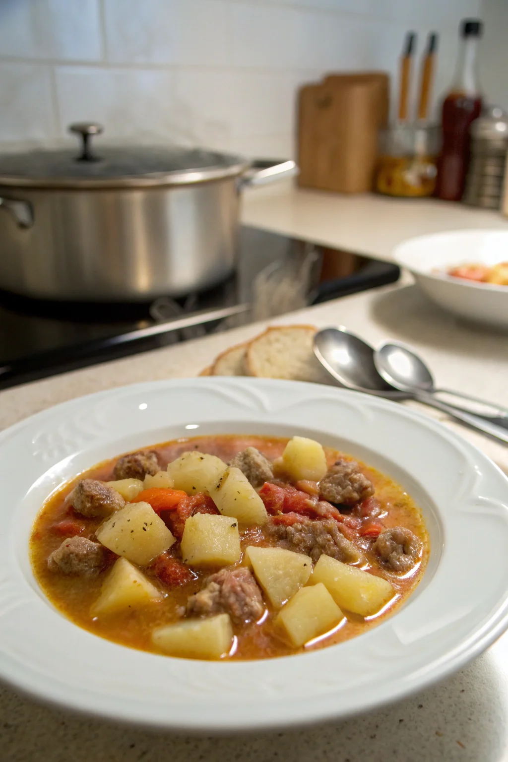 Cozy Italian Sausage & Potato Soup