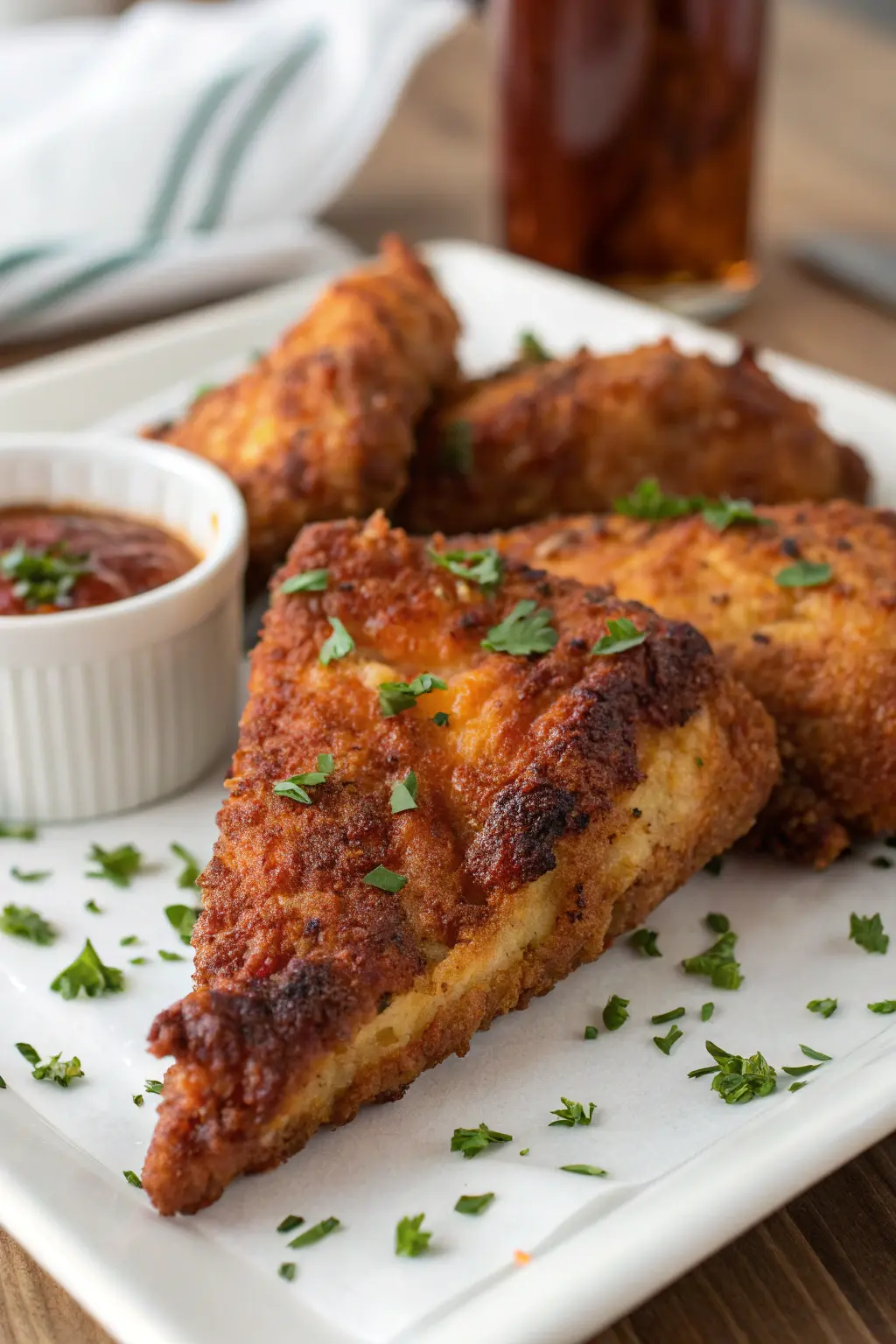 A delicious plate of Air Fryer Arrowhead