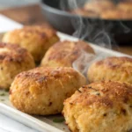 A delicious plate of Air Fryer Chicken Croquettes