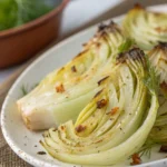 A delicious plate of Air Fryer Fennel