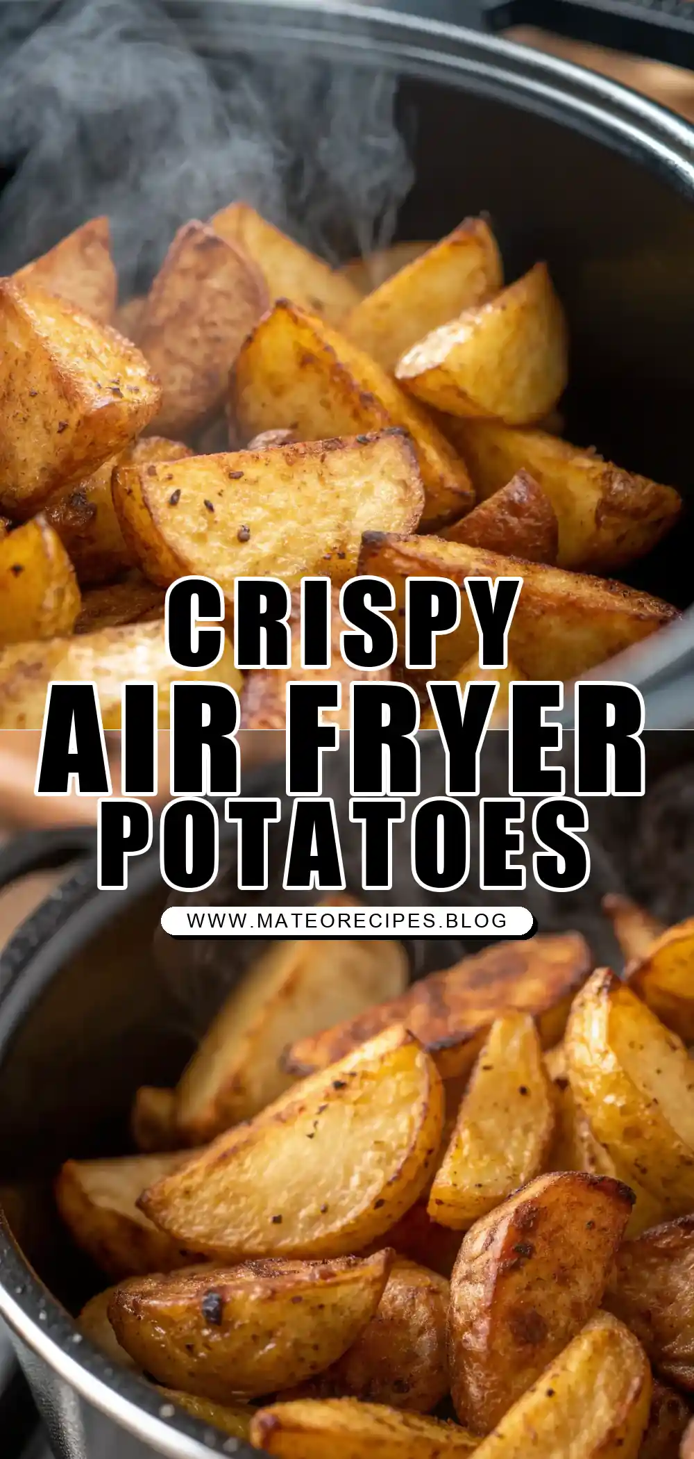 Pinterest pin 1 (Design 1) for Air Fryer Potatoes