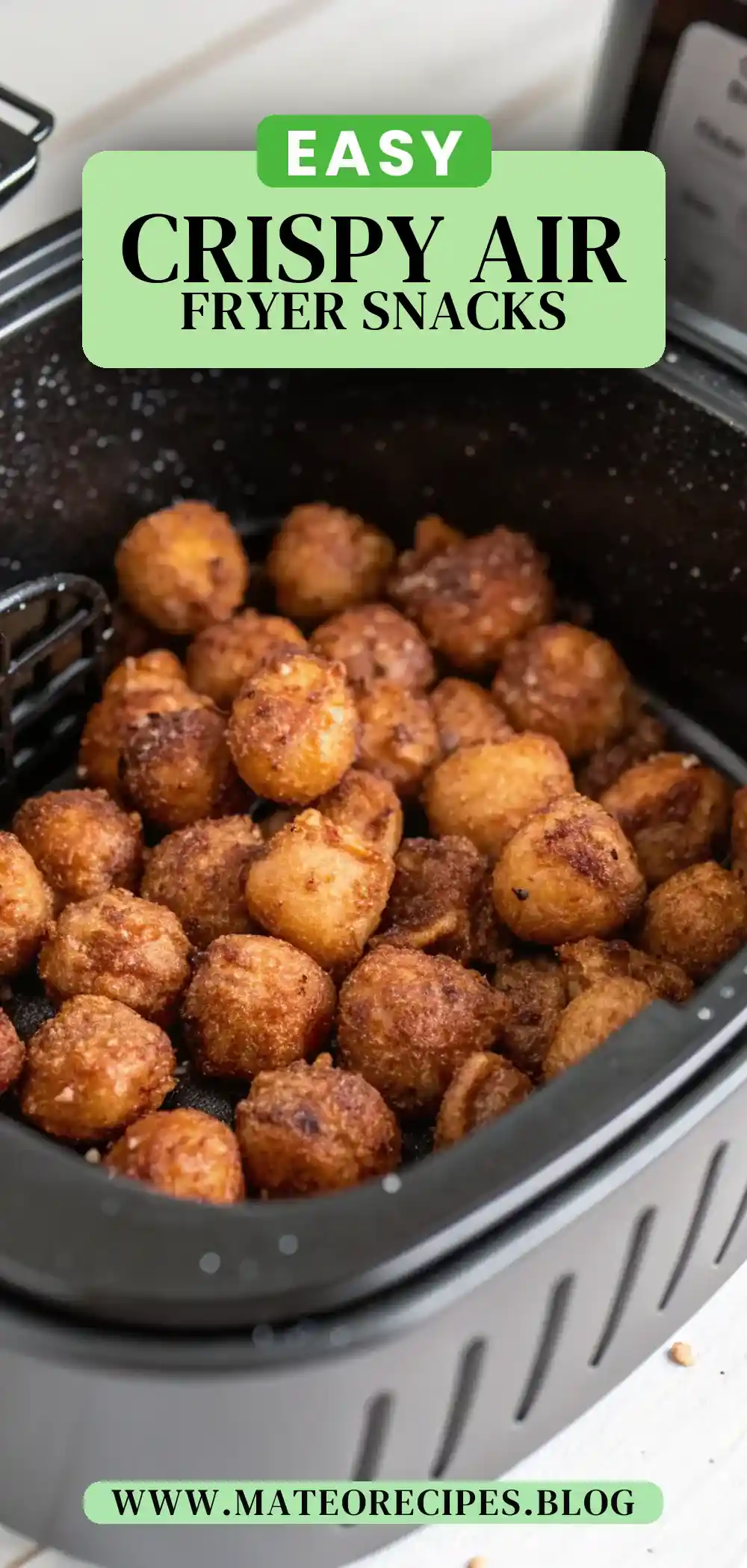 Pinterest pin 2 (Design 2) for Air Fryer Chufa