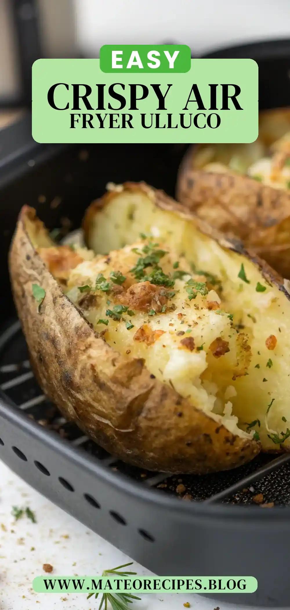 Pinterest pin 2 (Design 2) for Air Fryer Ulluco