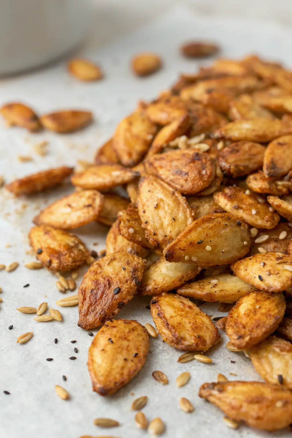 A delicious plate of Air Fryer Chicken Sunflower Seeds