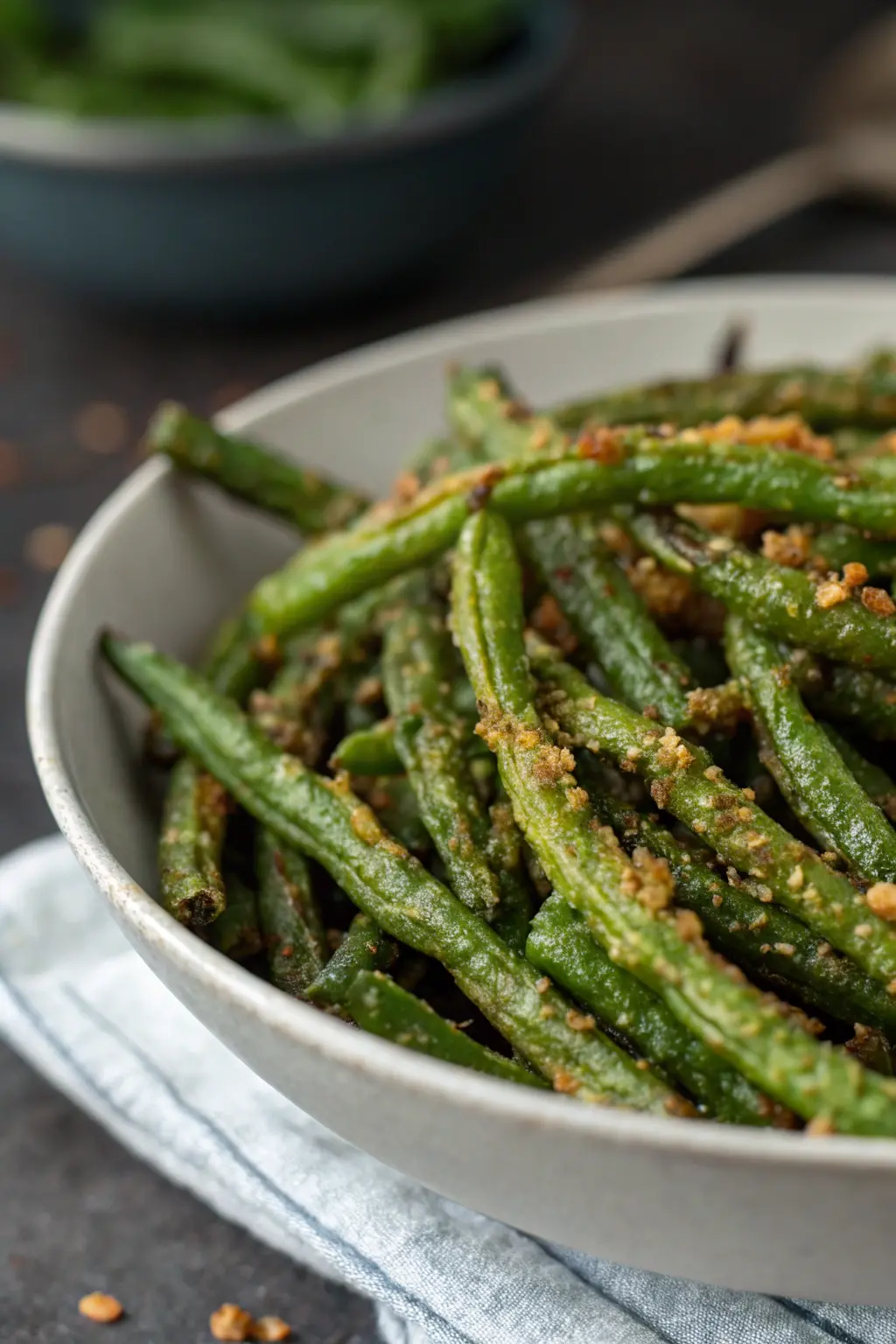 A delicious plate of Air Fryer Sea Beans