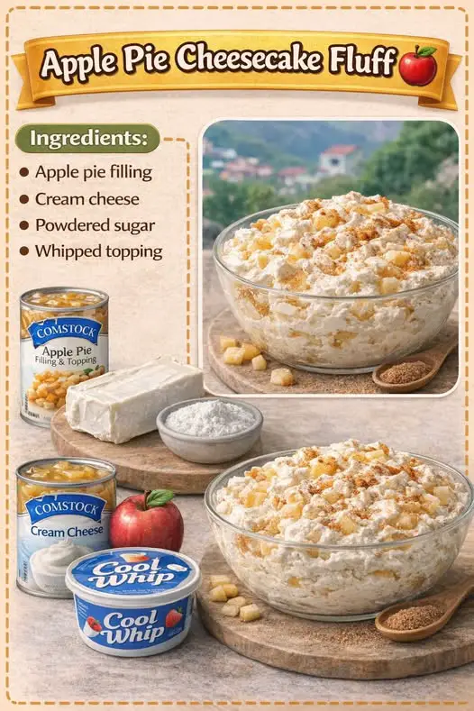 Apple Pie Cheesecake Fluff