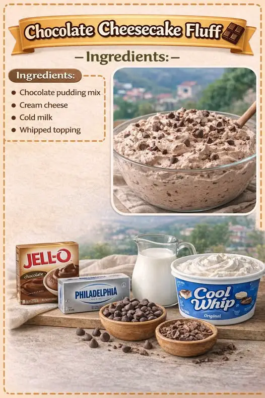 Chocolate Cheesecake Fluff