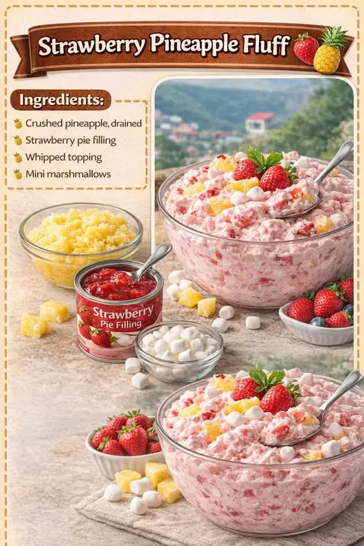 Strawberry Pineapple Fluff