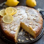 A delicious plate of Almond Cake