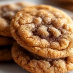 A delicious plate of Buttery Brown Sugar Cinnamon Cookies