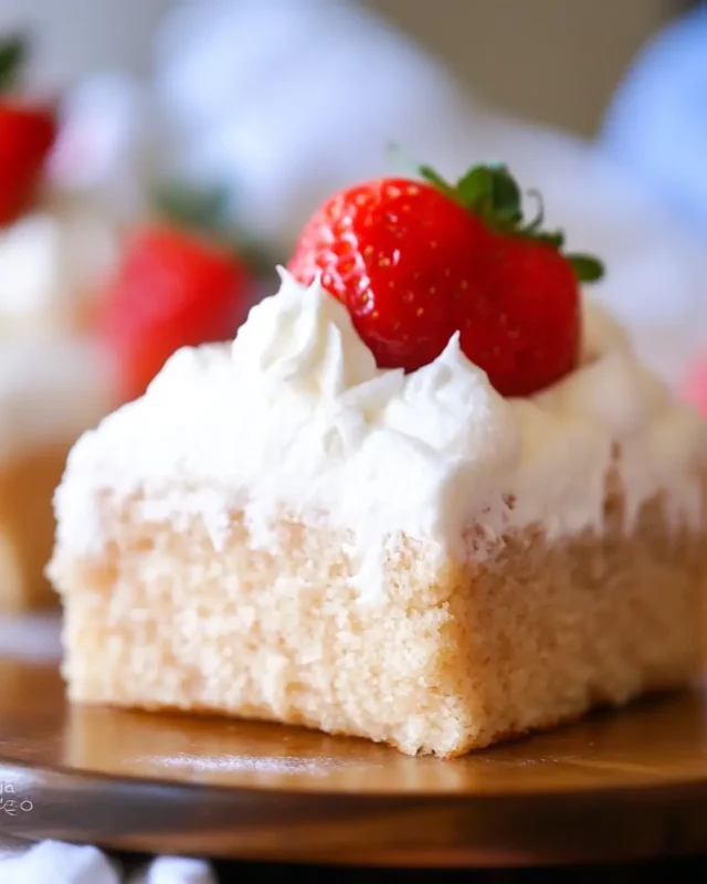 A delicious plate of Cloud Cake