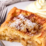 A delicious plate of Croissant French Toast