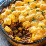 A delicious plate of Easy Cowboy Casserole