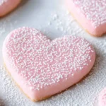 A delicious plate of Fast and Easy Valentine's Sugar Cookies