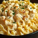A delicious plate of Hidden Valley Ranch Chicken Pasta