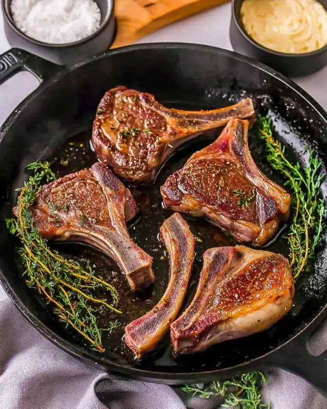 A delicious plate of How to Prepare Lamb Chops