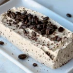 A delicious plate of Keto Coffee Semifreddo