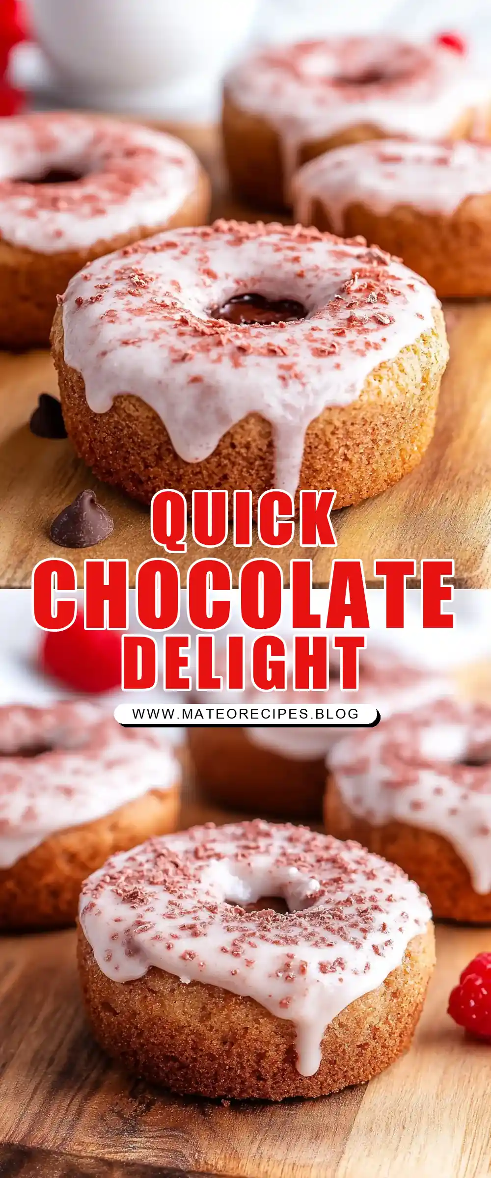 Pinterest pin (Design 1) for Chocolate Mug Cake