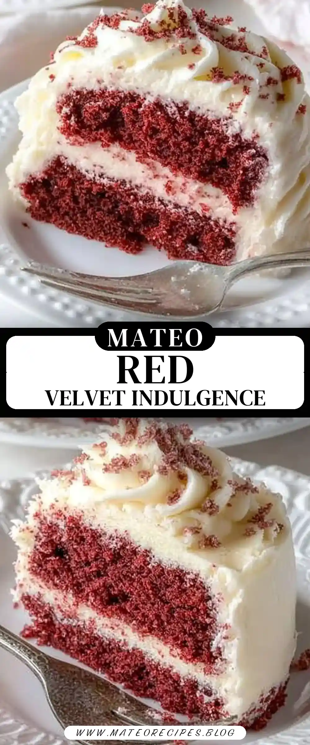 Pinterest pin (Design 3) for Red Velvet Couple’s Mug Cake