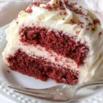 A delicious plate of Red Velvet Couple’s Mug Cake