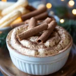 A delicious plate of Tiramisu Dip
