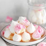 A delicious plate of Vanilla Meringue Cookies
