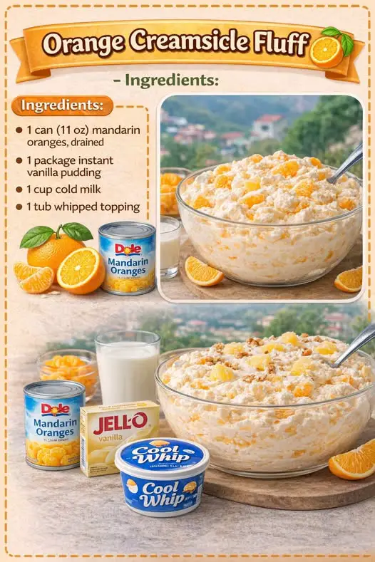 Orange Creamsicle Fluff