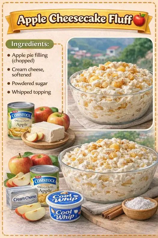 Apple Cheesecake Fluff
