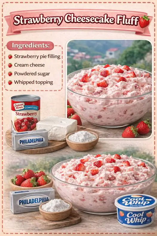 Strawberry Cheesecake Fluff