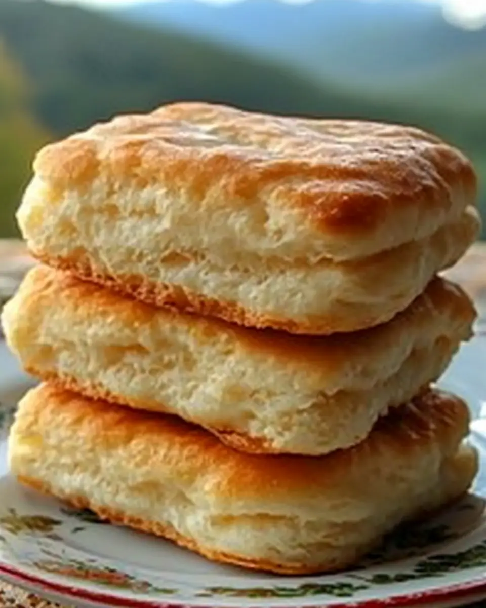 A delicious plate of Billion Dollar Buttery Biscuits