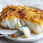 Crispy Air Fryer Parmesan Crusted Cod