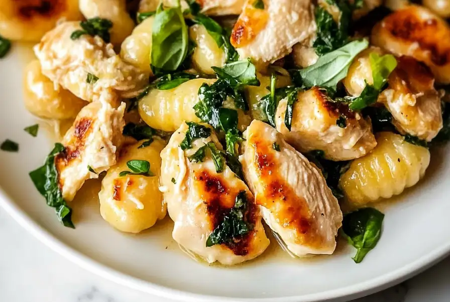 Lemon Chicken Gnocchi