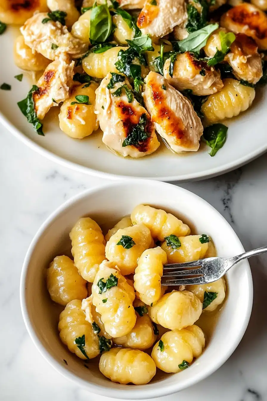 Lemon Chicken Gnocchi