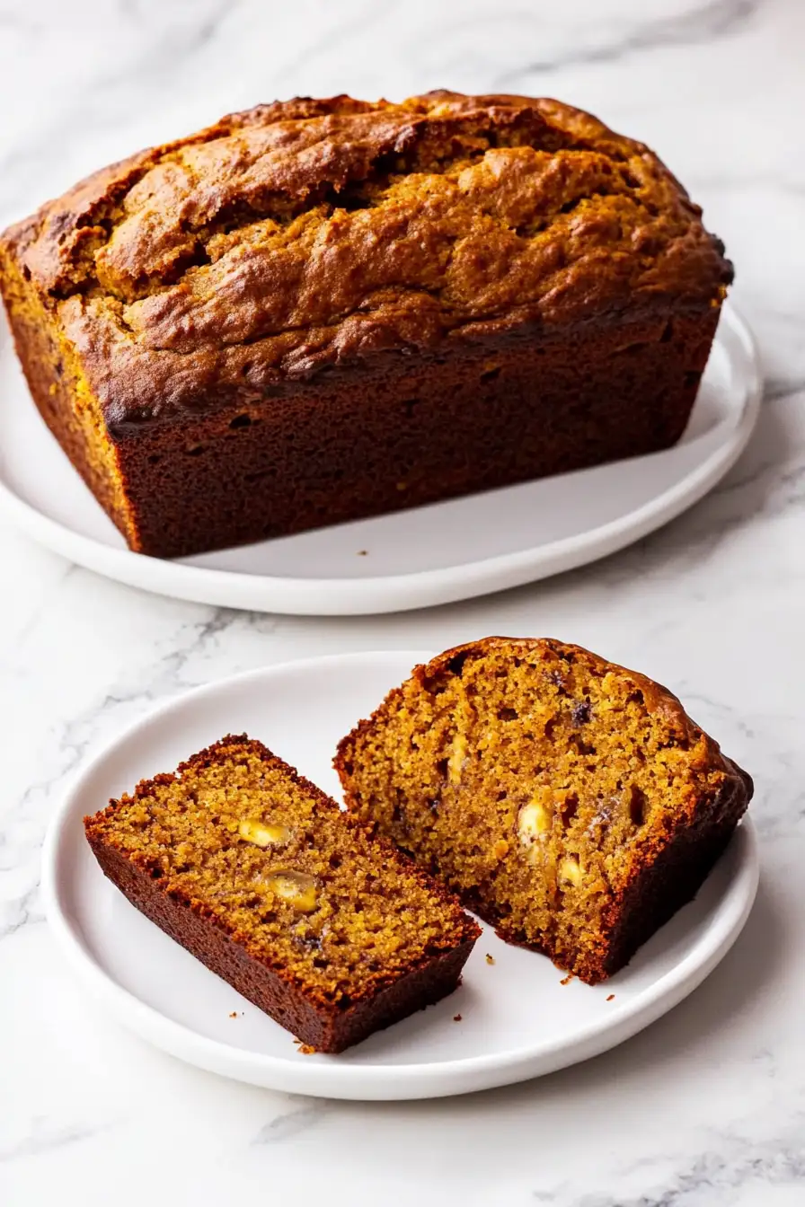 Sourdough Pumpkin Banana Bread