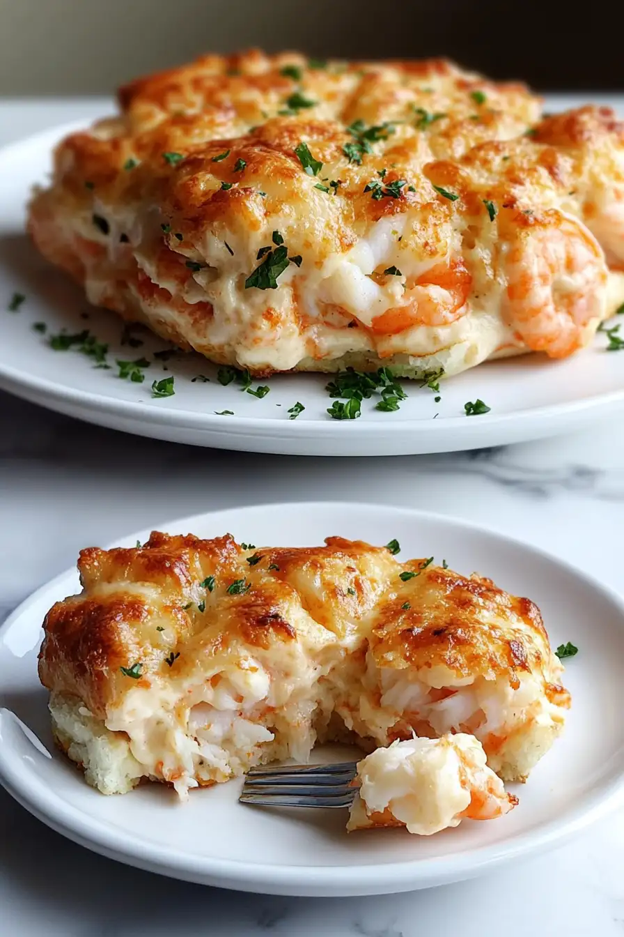 Shrimp Crab Melts