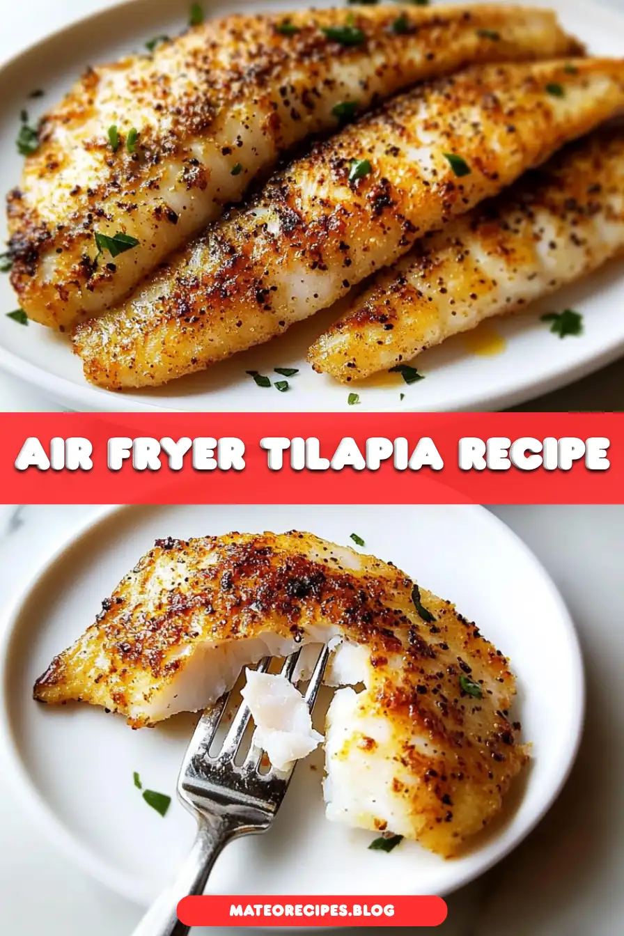 15-Minute Air Fryer Tilapia