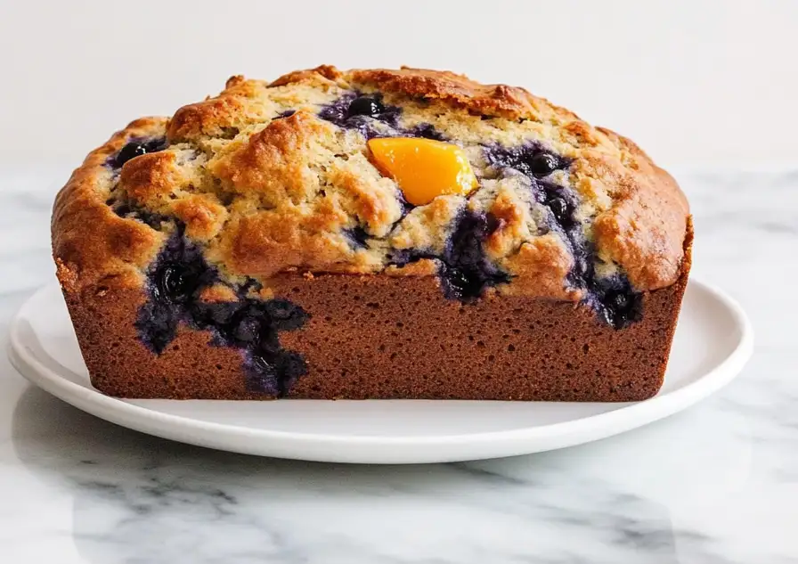 Blueberry Peach Bread That Steals The Show