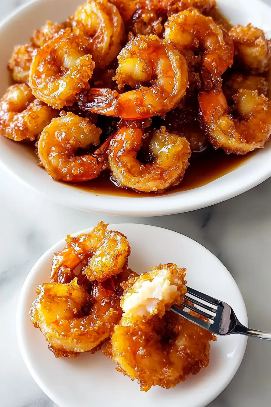Hot Honey Fried Shrimp