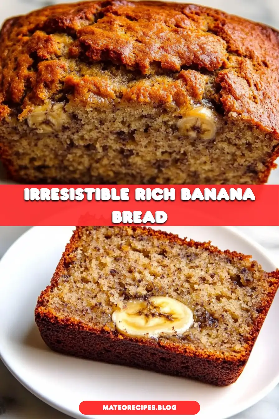 Rich Banana Bread