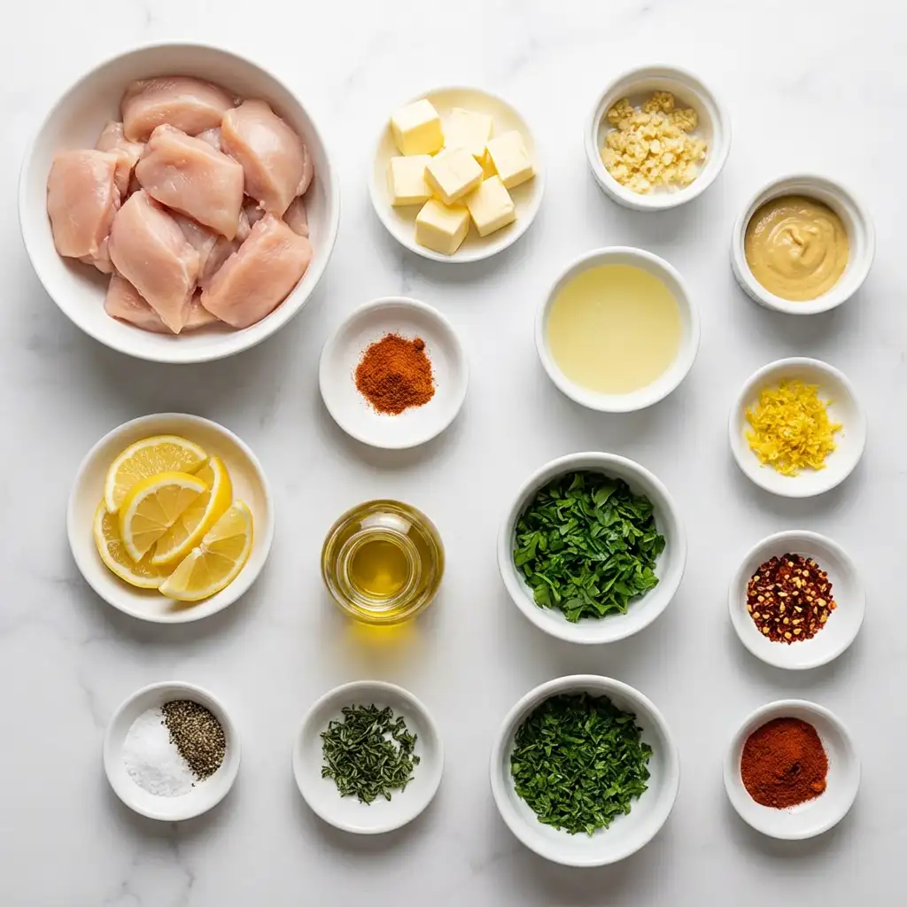 Ingredients for Cowboy Butter Chicken Bites
